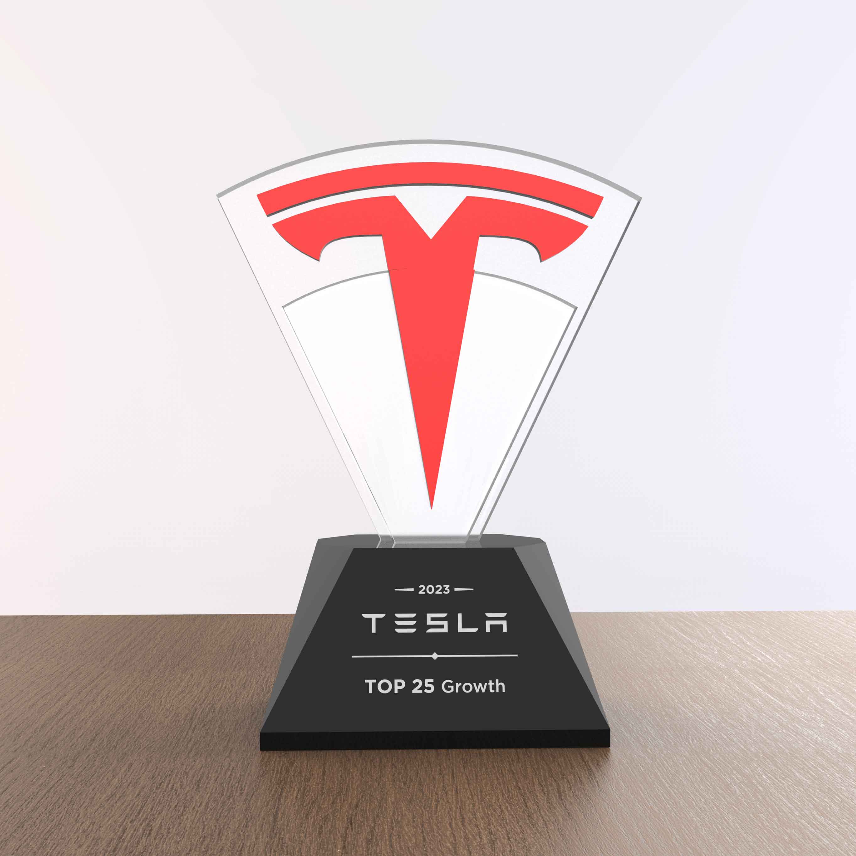 Tesla custom award