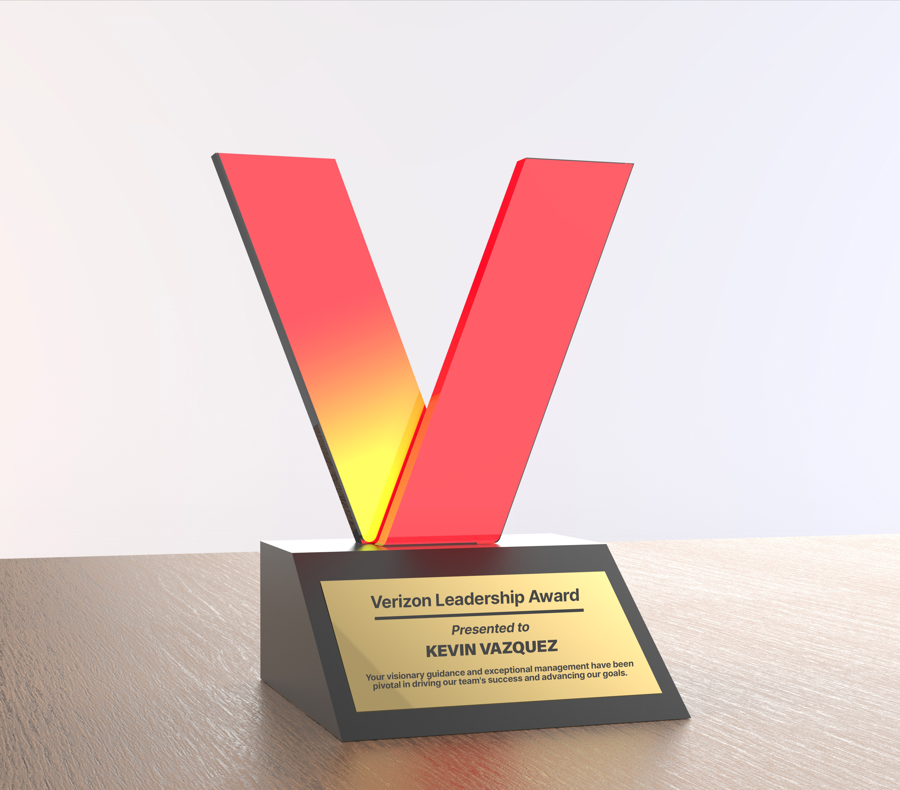 Verizon custom award