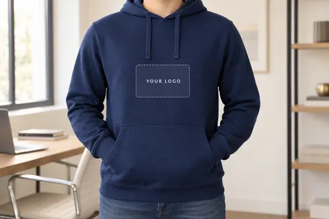 Example logo placement on a similar product