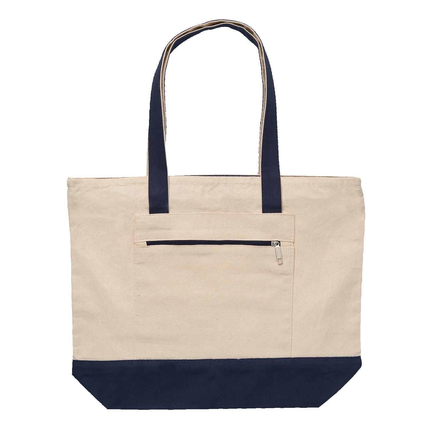Natural Beige / Navy Blue