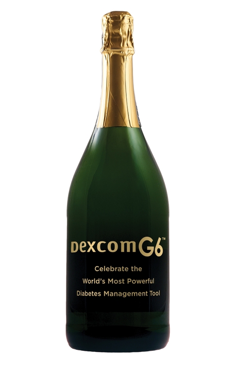 Etched CA Champagne Sparkling Wine 1.5L Bottle