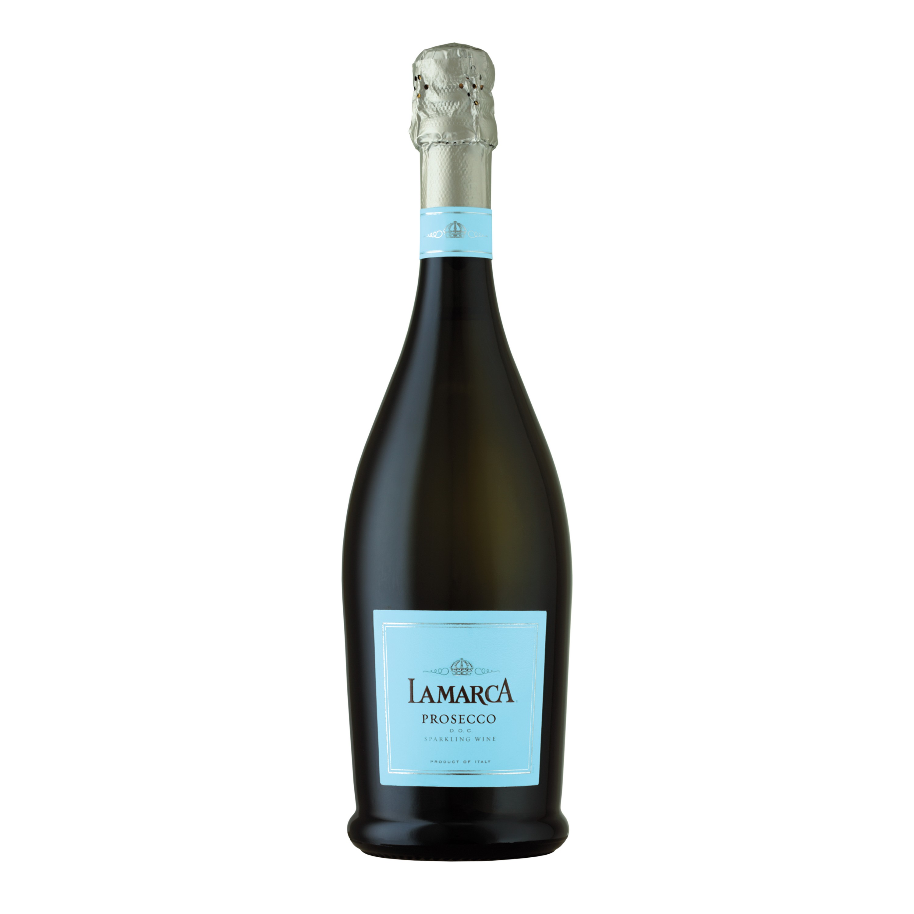 Etched La Marca Prosecco Sparkling Wine Bottle