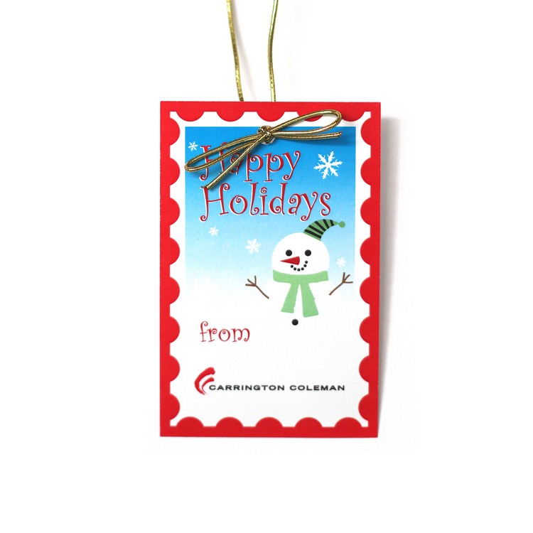 Full-Color Single-Sided Hang Tag