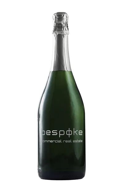Etched Non-Alcoholic Sparkling Grape Juice Bottle