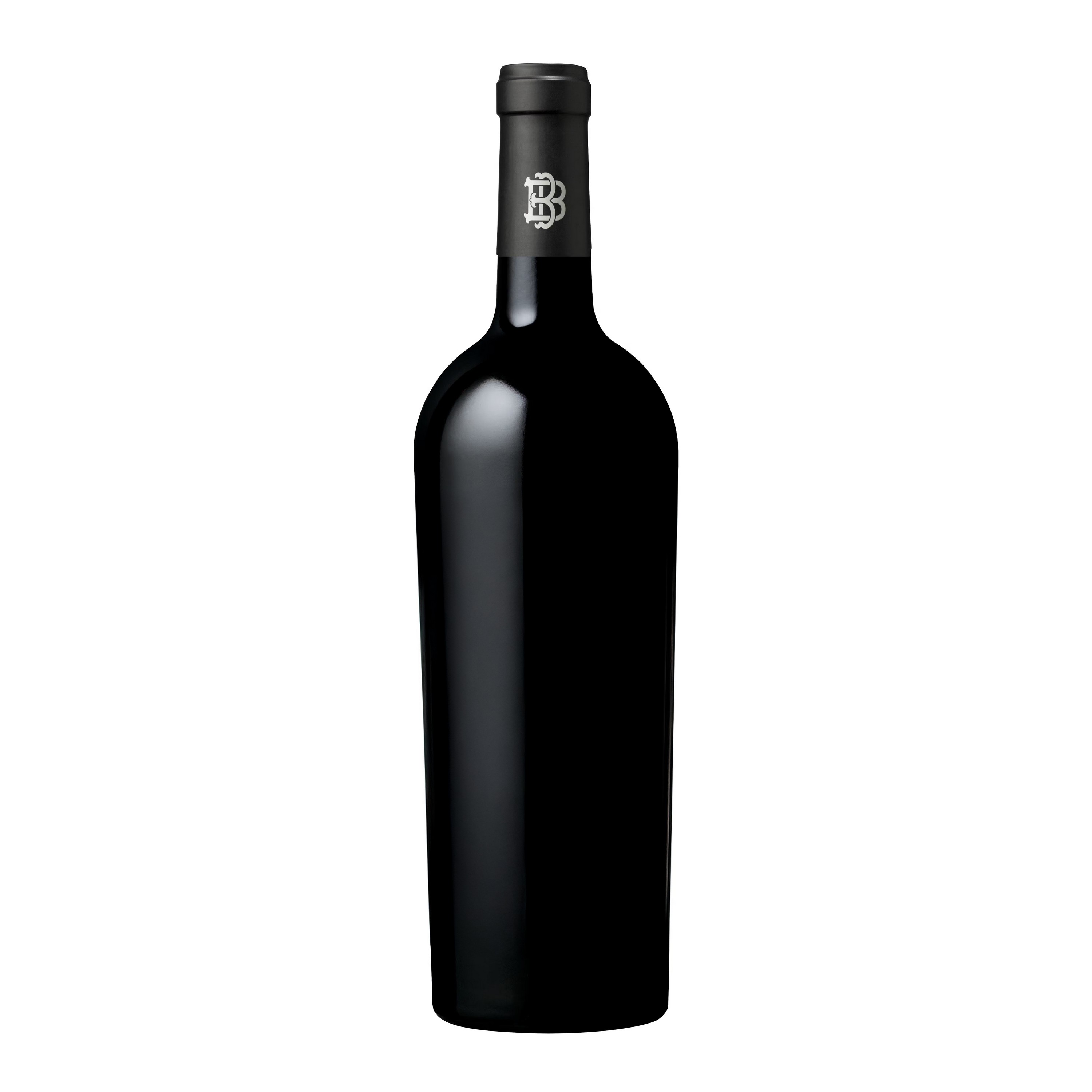 Etched Beringer Knight's Valley Cabernet Red Wine Bottle view 2