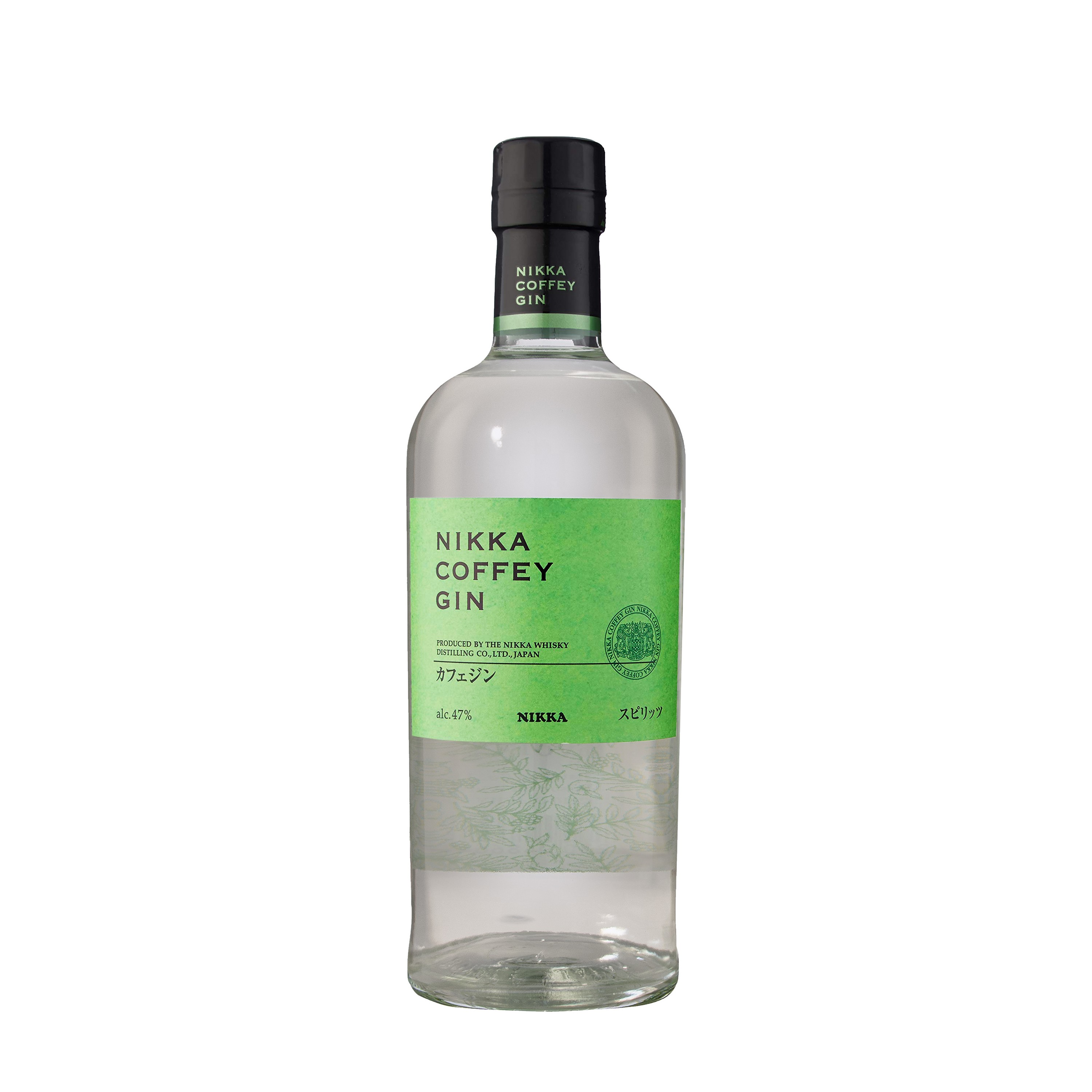 Etched Nikka Coffey Gin Liquor Bottle