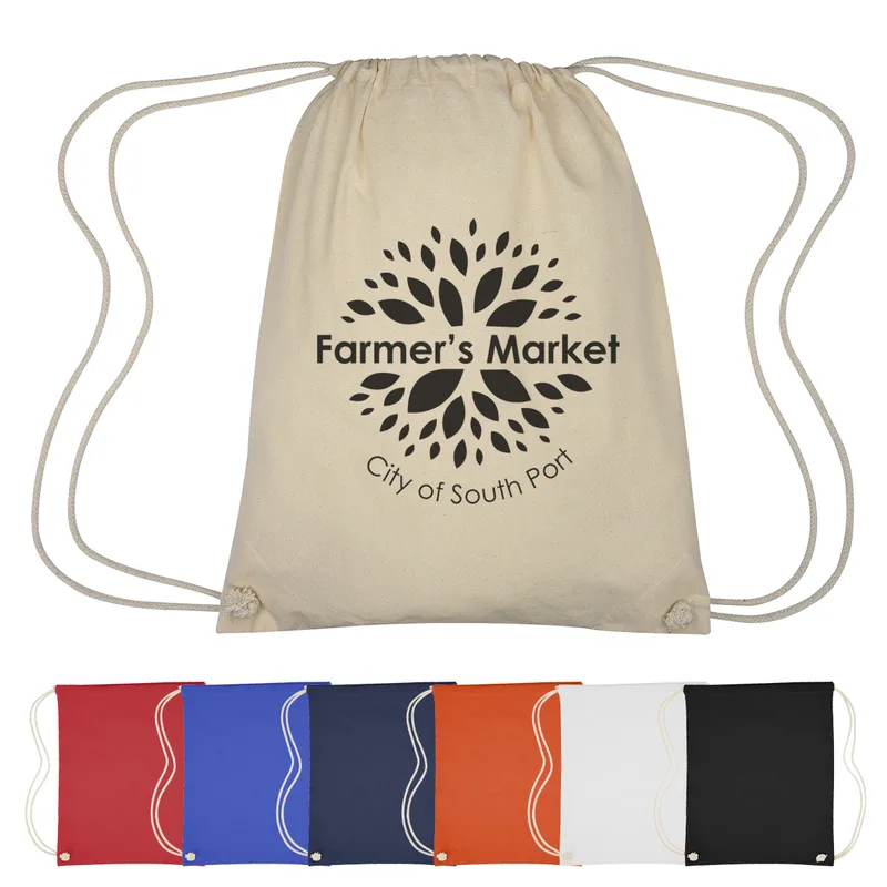 Cooper Cotton Drawstring Bag