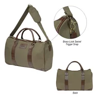 Safari Weekender Duffel Bag — Embroidery Extra Stitches Charge