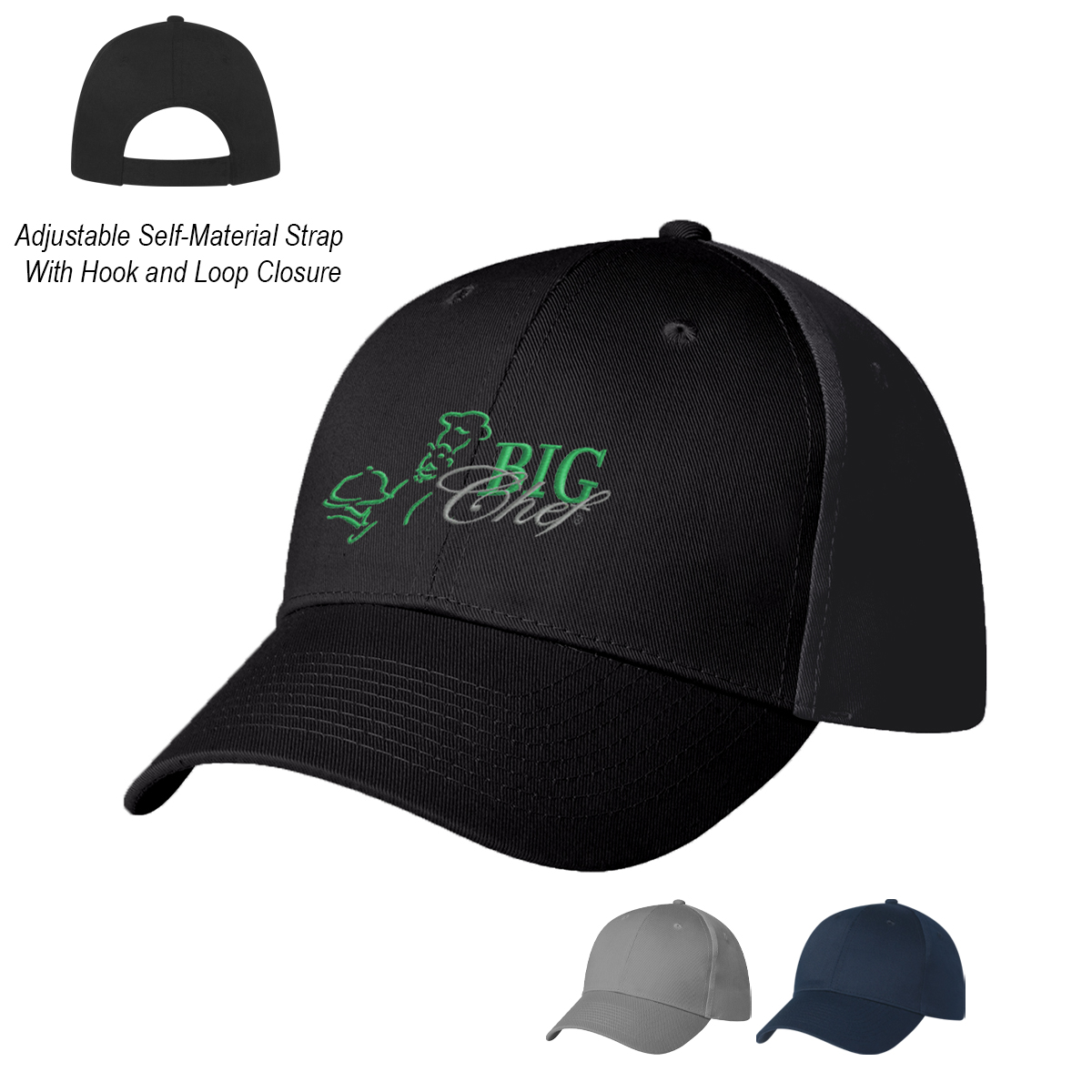 6 Panel Polyester Cap