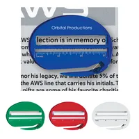 3-in-1 Letter Opener — Translucent Blue