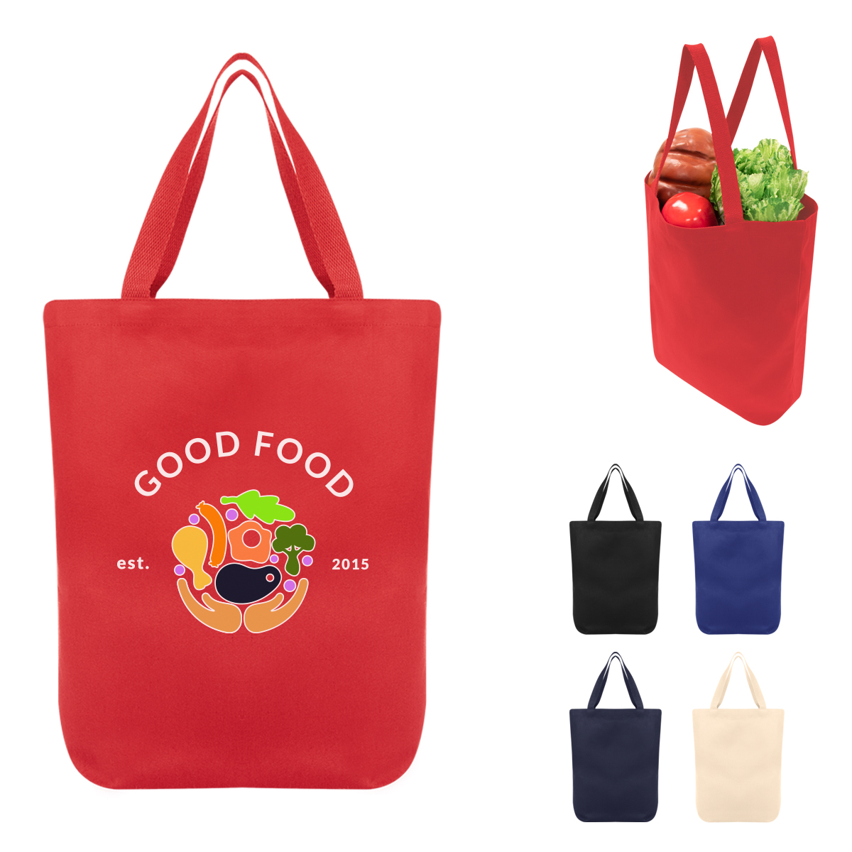 Chandler 12 Oz. Cotton Tote Bag