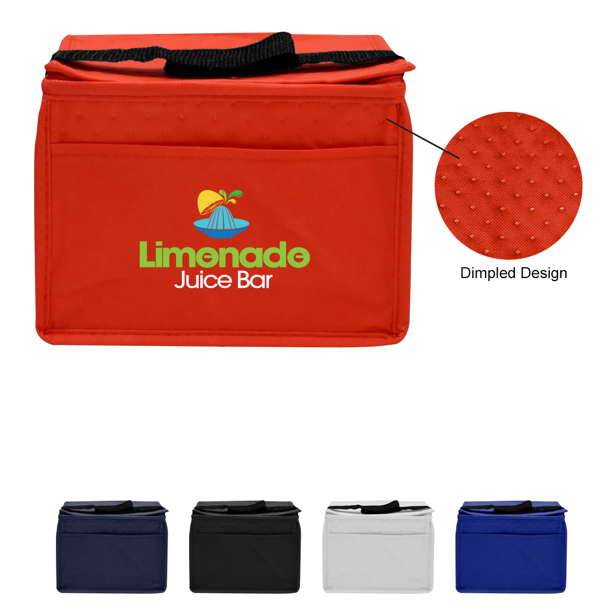 Dimples Non-woven Cooler Bag
