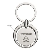 Circular Metal Key Tag — Laser Engrave Extra Location Charge