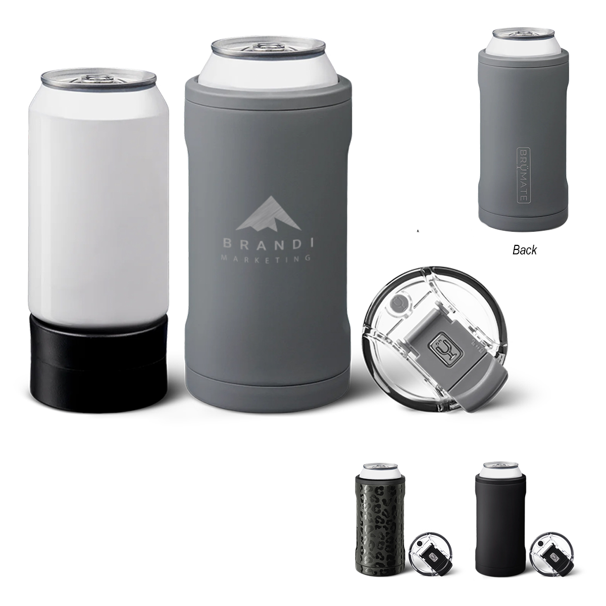 12/16 Oz. Brümate Hopsulator Trio — Matte Black