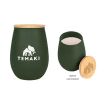 Center Peace Scented Candle — Gray