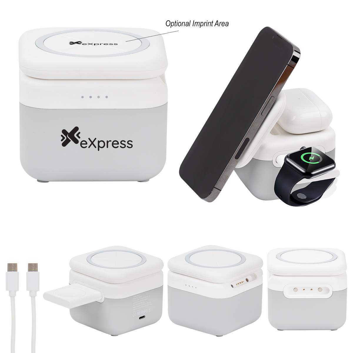 3-in-1 Modularized Wireless Charger