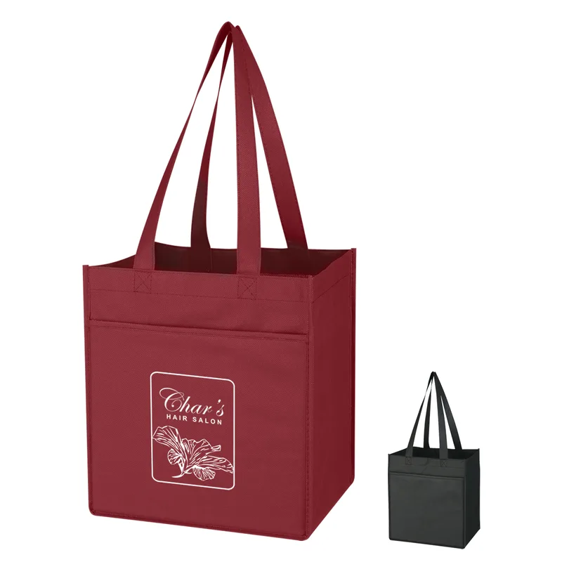Non-woven 6 Bottle Wine Tote Bag