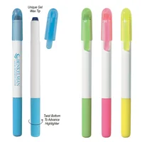 Gel Wax Highlighter — White With Blue