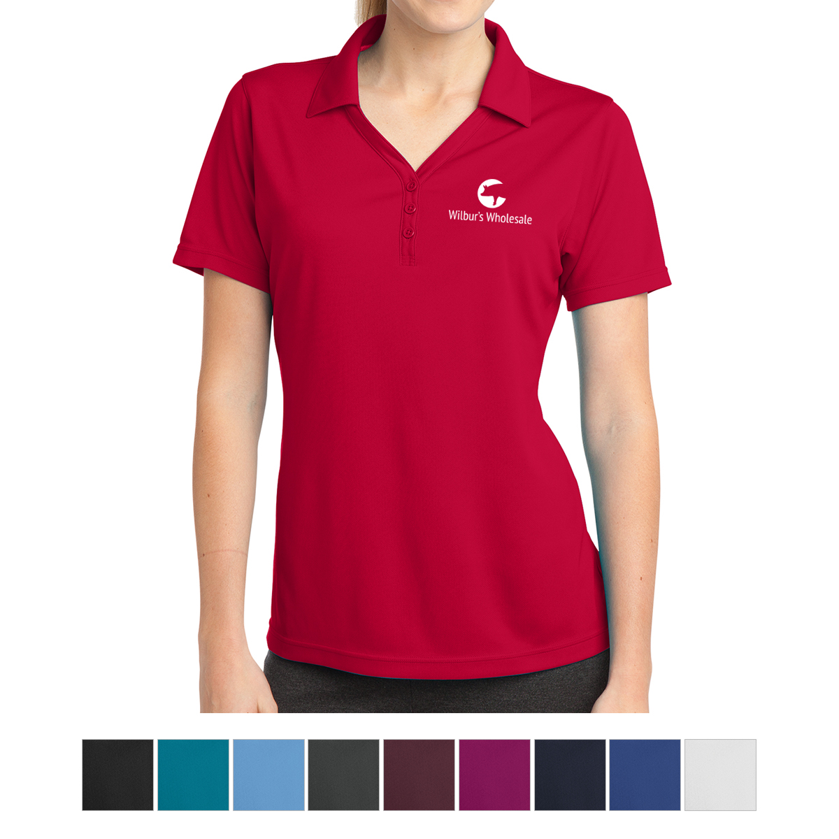 Sport-tek® Ladies' Posicharge® Micro-mesh Polo