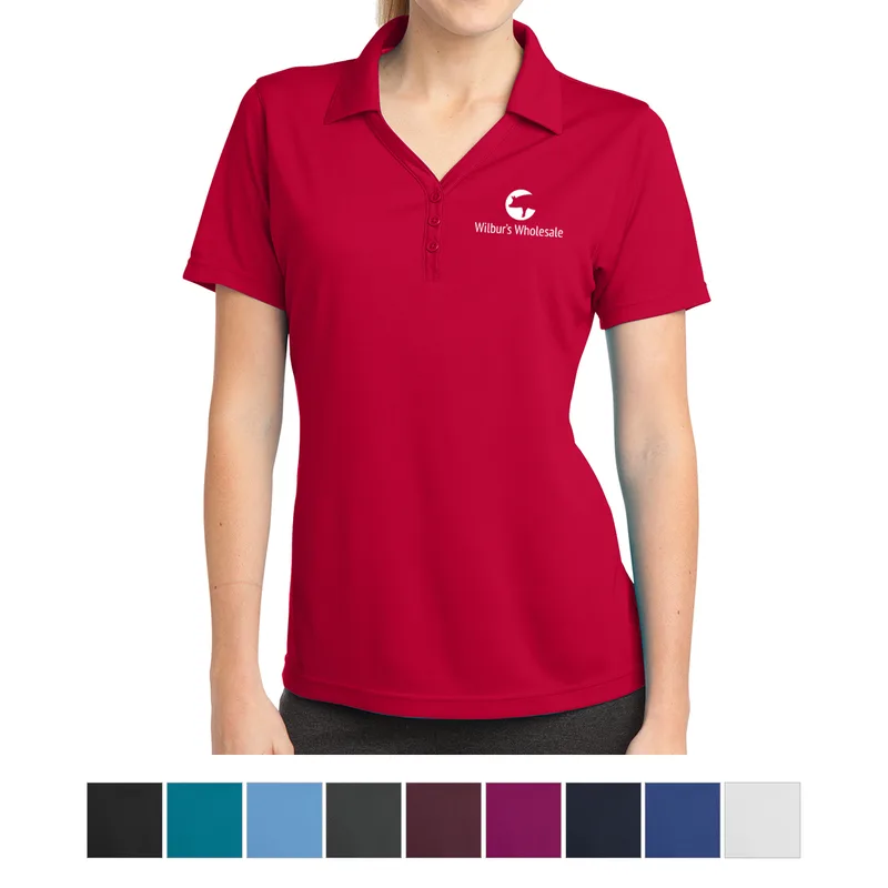 Sport-tek® Ladies' Posicharge® Micro-mesh Polo