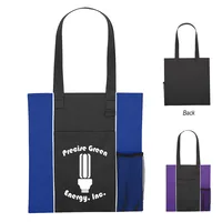 Non-woven Brochure Tote Bag — Silk Screen Extra Location Charge