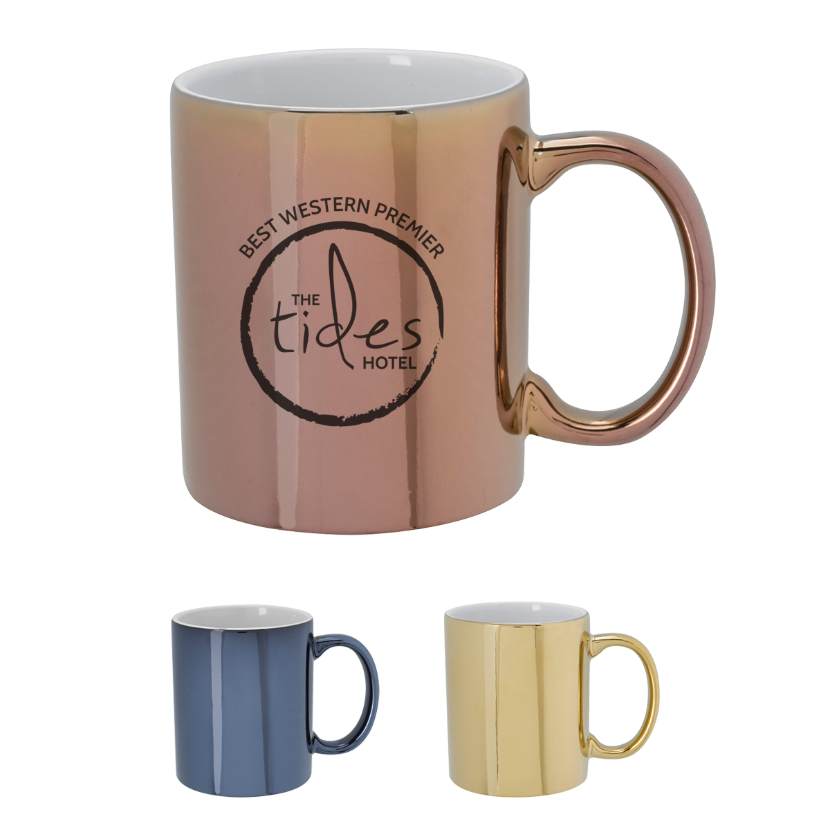 12 Oz. Iridescent Ceramic Mug