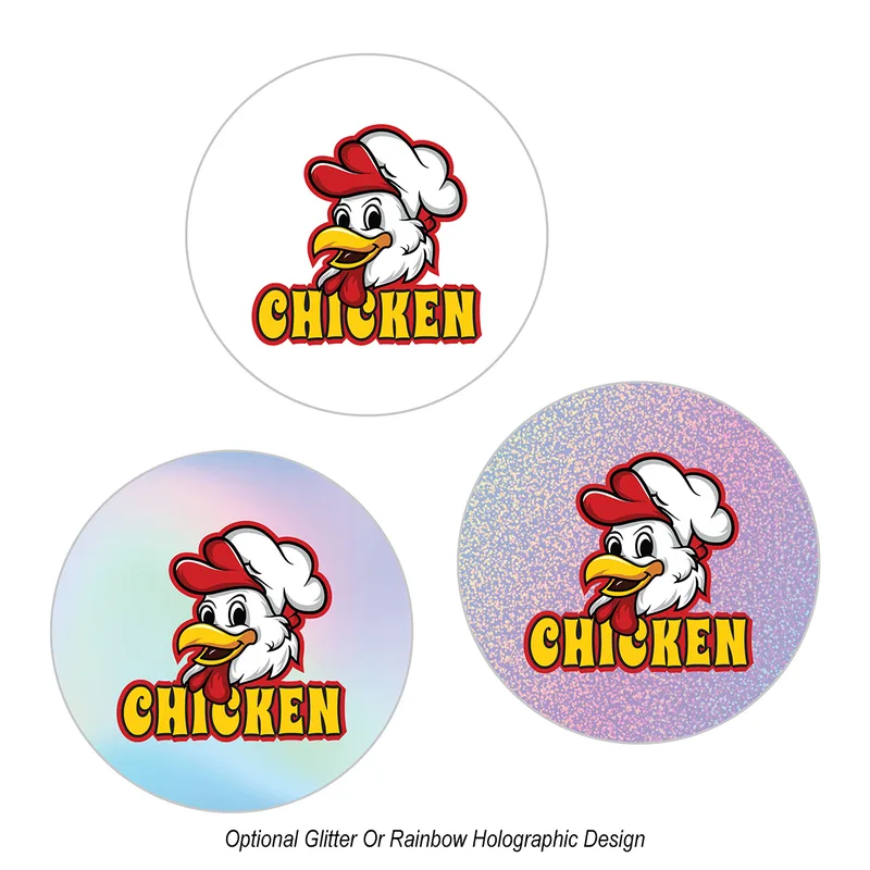 Circle Sticker view 2