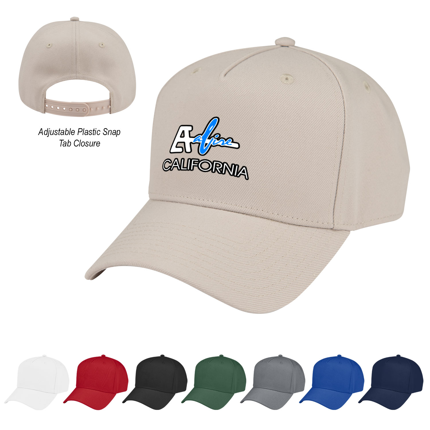 Fairway 5 Panel Cap