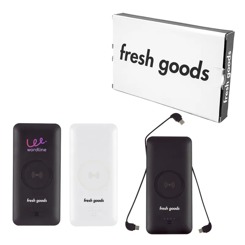 Fresh Goods 5-in-1 Wireless Power Bank