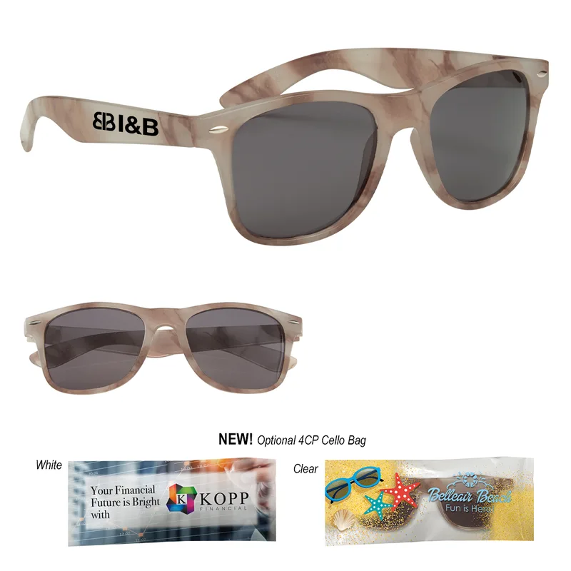 Marbled Malibu Sunglasses