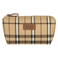 Soho Cosmetic Bag — Black With White