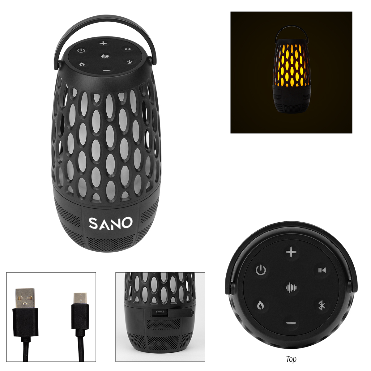 Flame Lantern Speaker