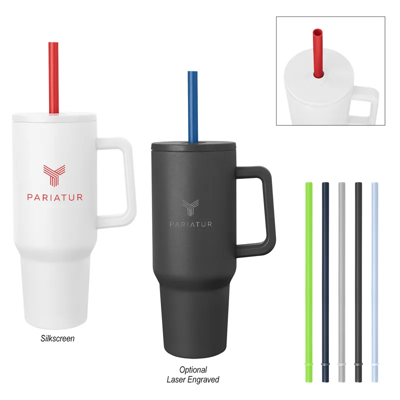 40 Oz. Jackson Basics Intrepid Stainless Steel Tumbler view 2