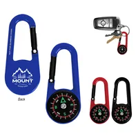 Croft Carabiner Compass — Black