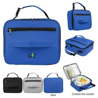 Dual Handle Lunch Bag — Black