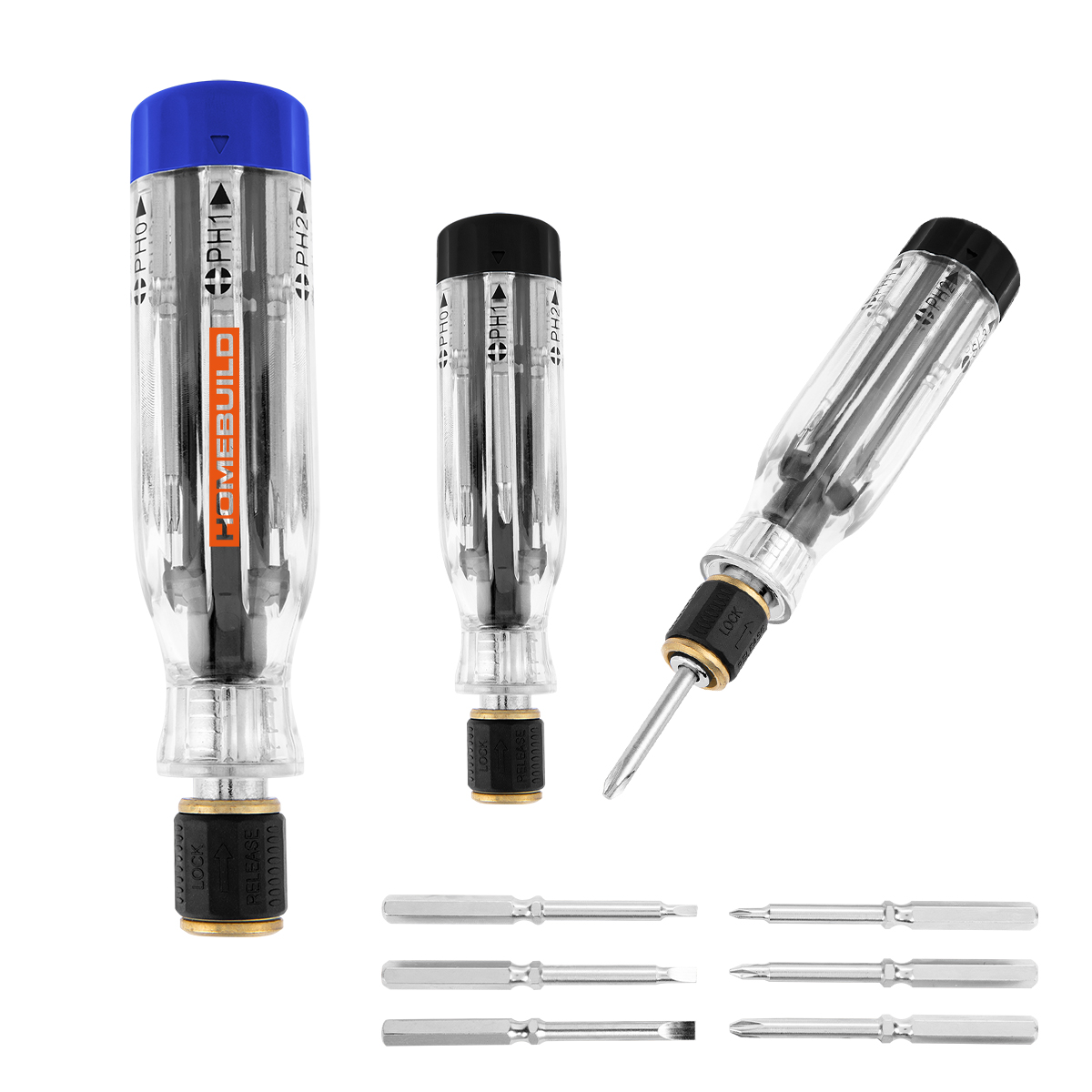 6-in-1 Quick Release Screwdriver