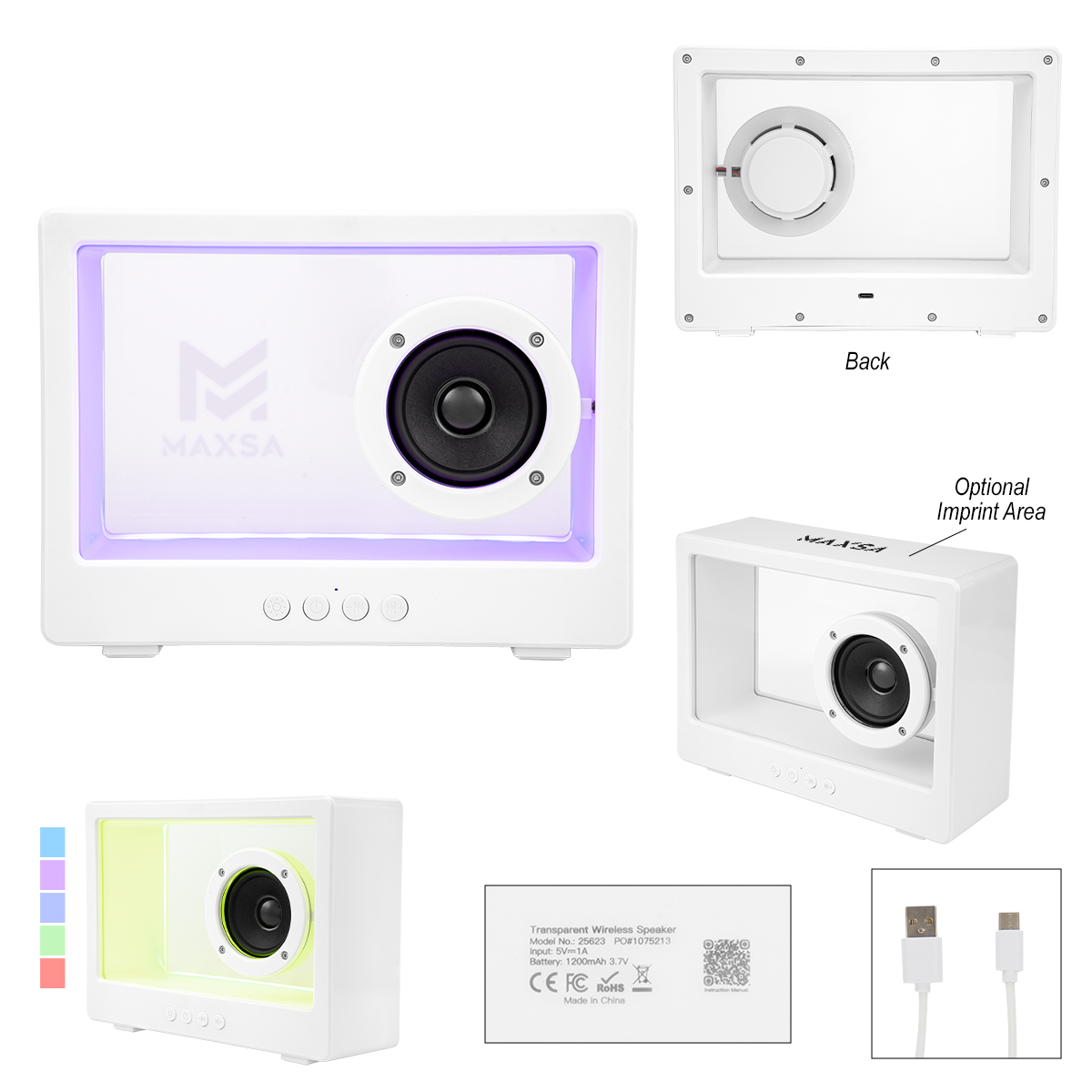 Visionary Light Up Speakervisionary Light Up Speakerv