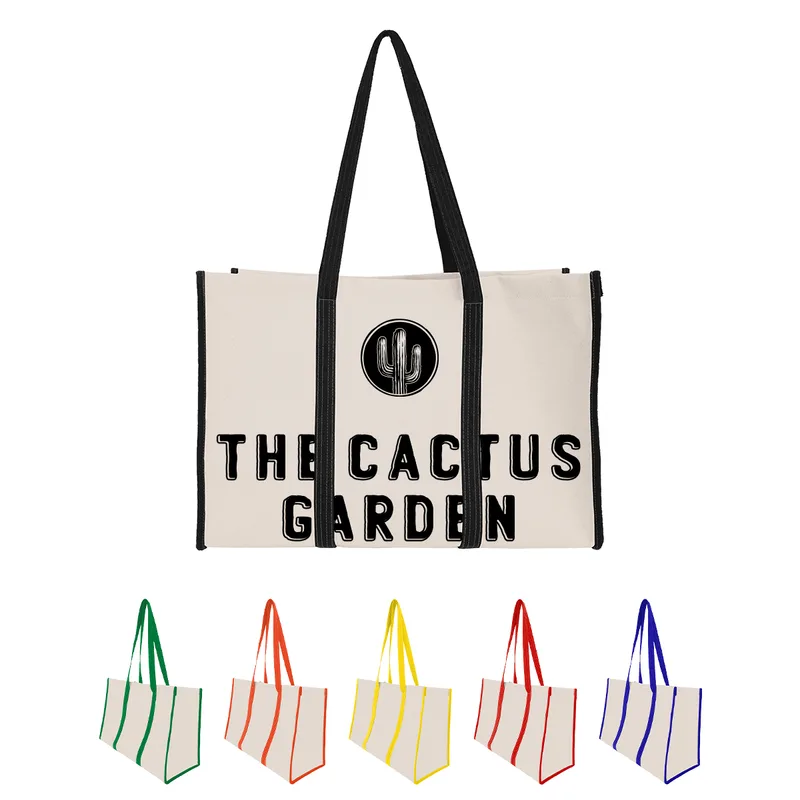 Recycled Canvas Wrap Around Tote Bag