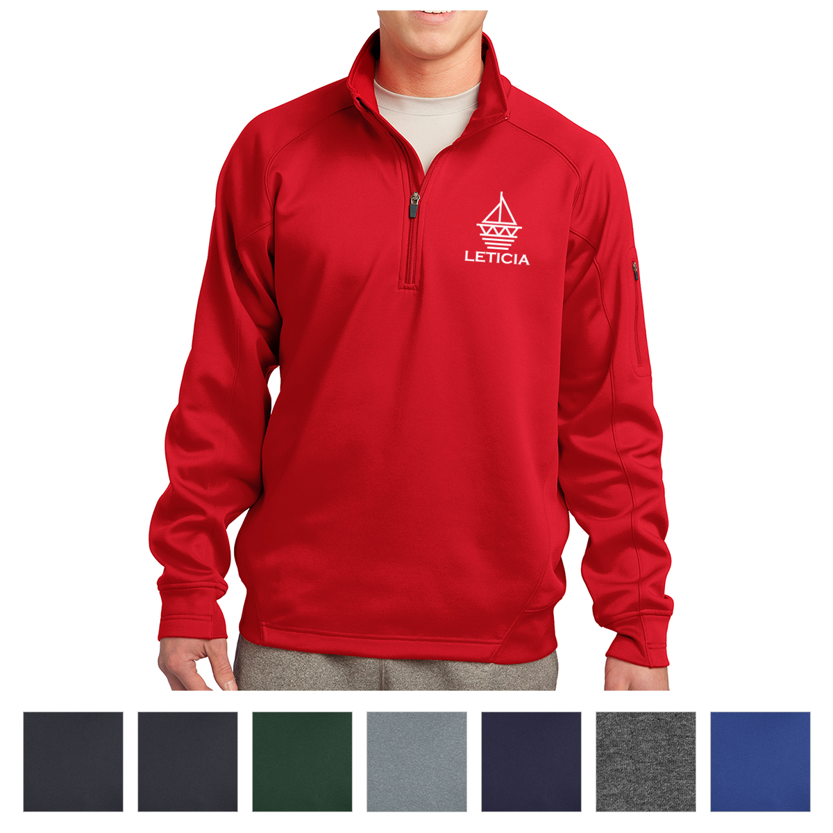 Sport-tek® Tech Fleece 1/4-zip Pullover