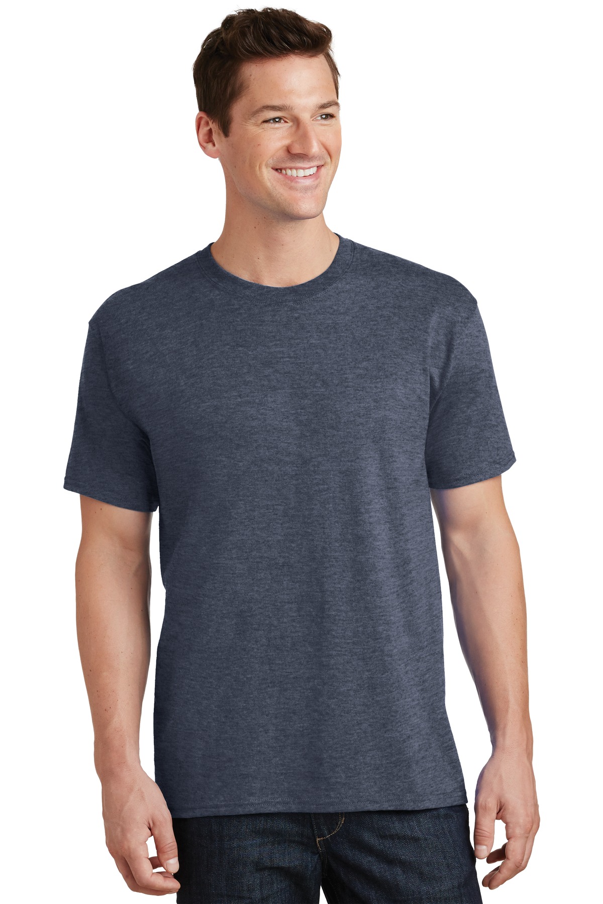 Heather Navy Blue