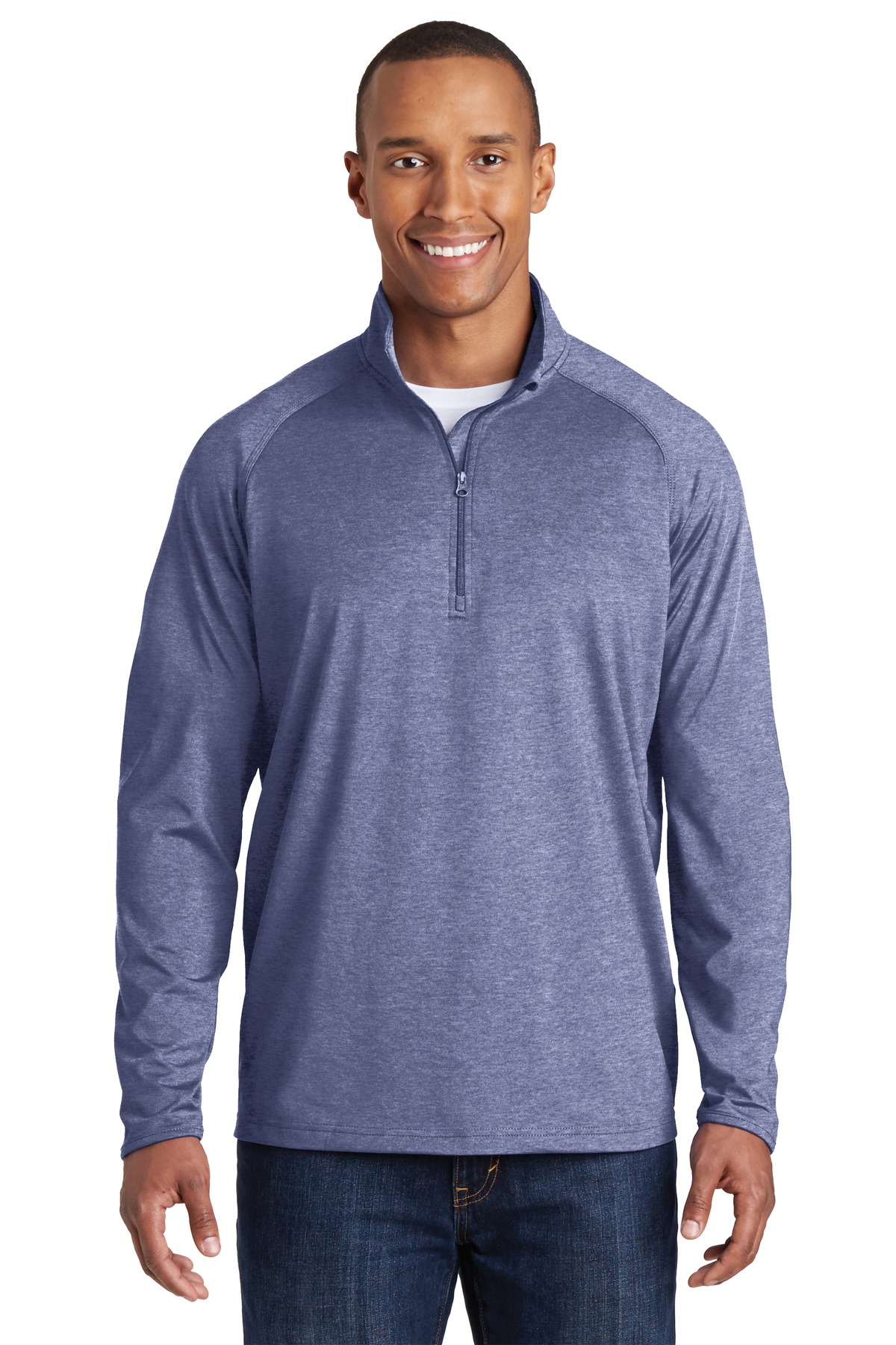 True Navy Heather Blue