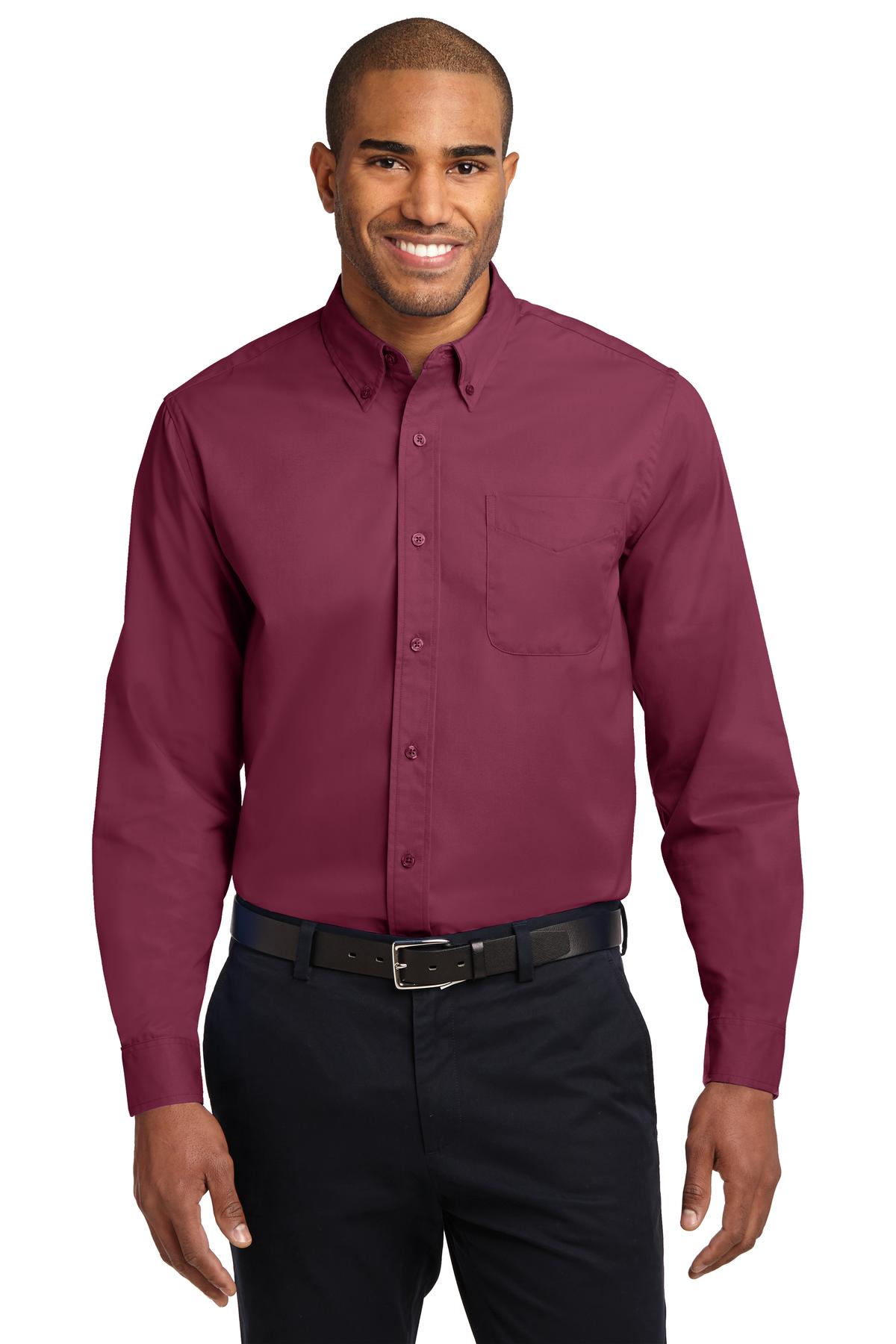 Burgundy Red / Light Stone Beige