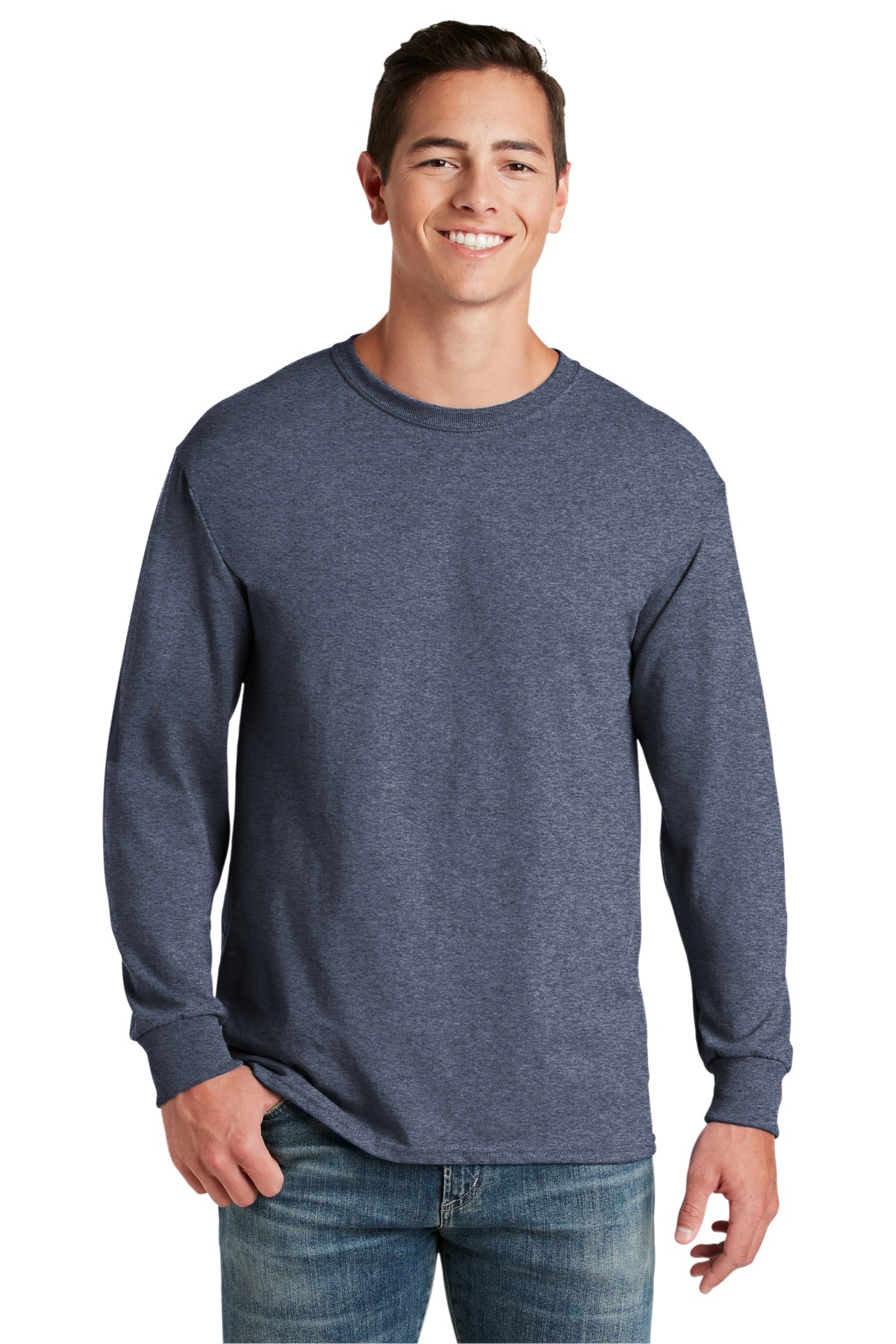 Vintage Heather Navy Blue