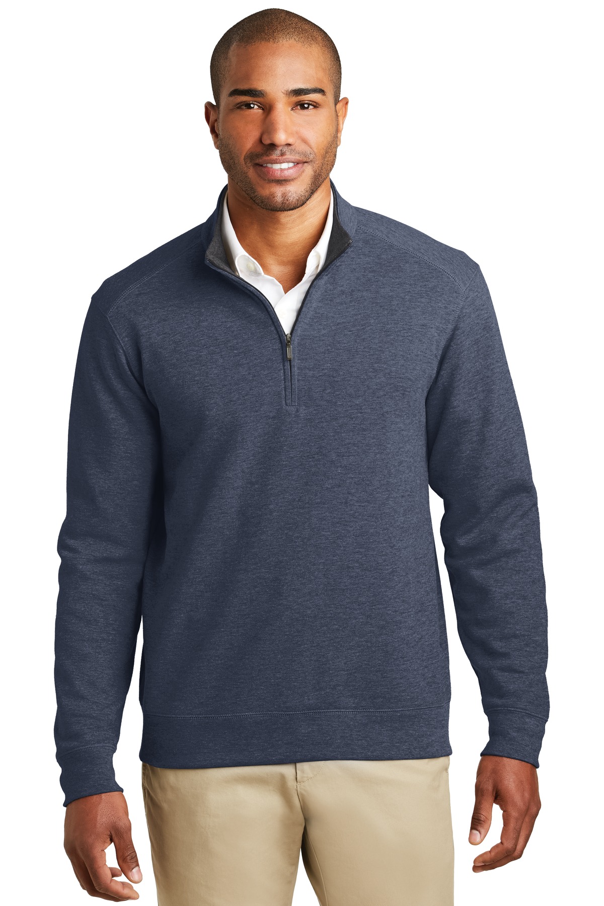 Estate Blue/Charcoal Heather Gray