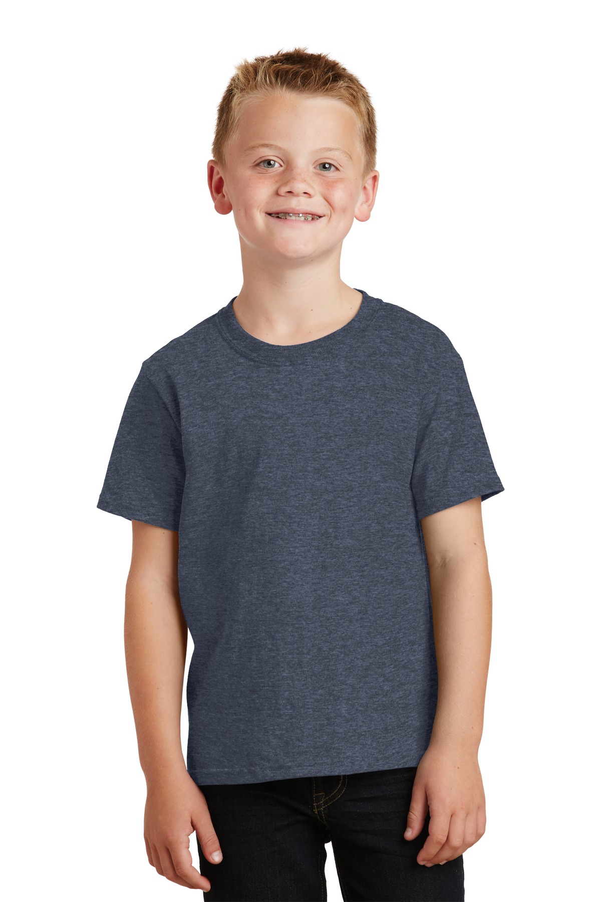 Heather Navy Blue