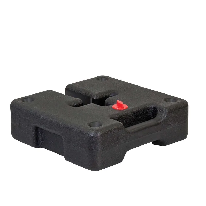 Square Plastic Water Weight for Event Tent Legs view 2