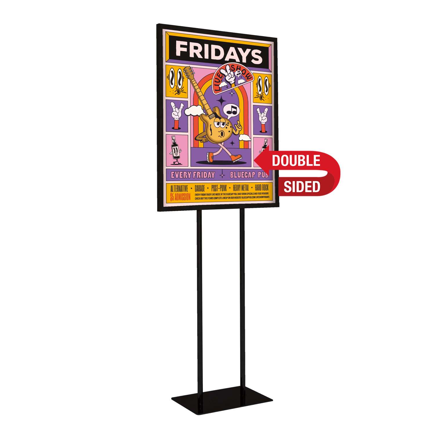 Flat Base Sign Kit view 2