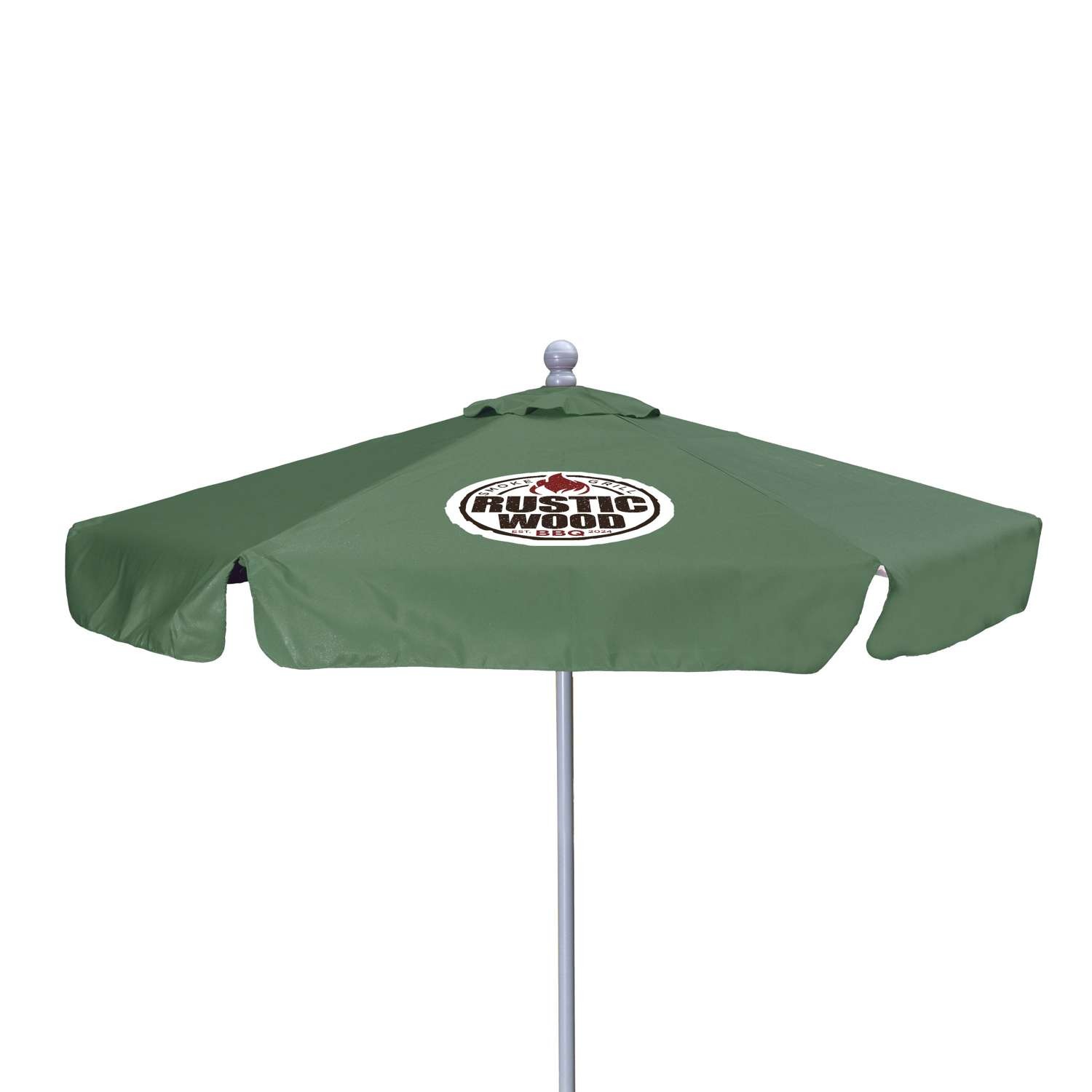 7' Deluxe Market Umbrella Kit With Valance (1 Imprint) view 2