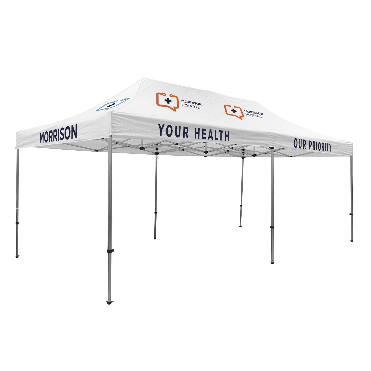 20' Premium Tent Kit (Imprinted, 10 Locations) view 2