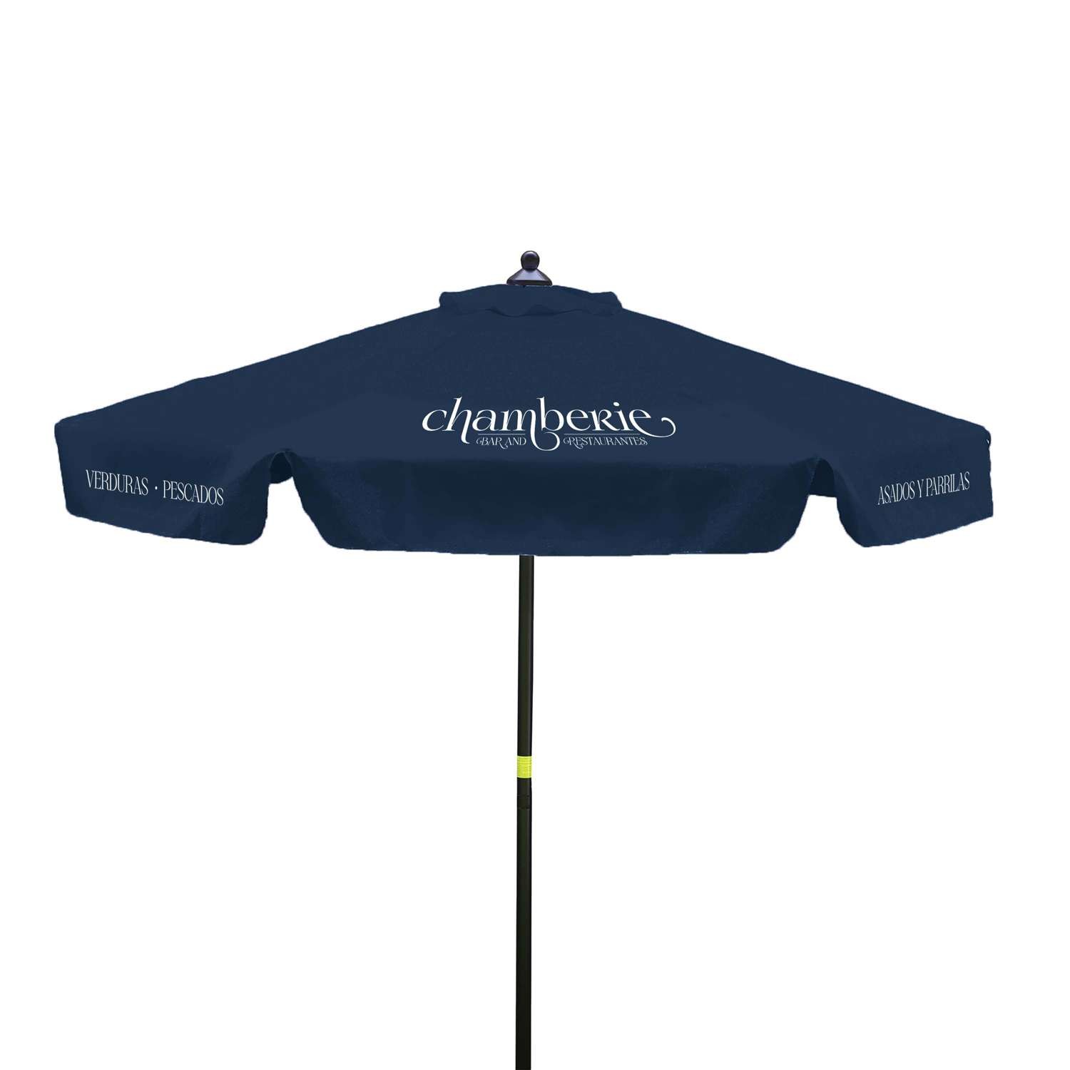 7' Steel Market Umbrella Kit With Valance (6 Imprints) view 2